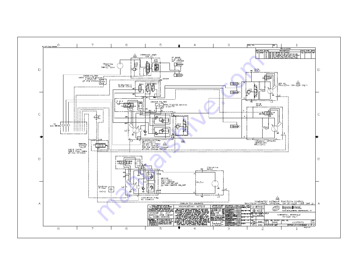 Volvo Ingersoll Rand SD-116 TF Series Скачать руководство пользователя страница 254