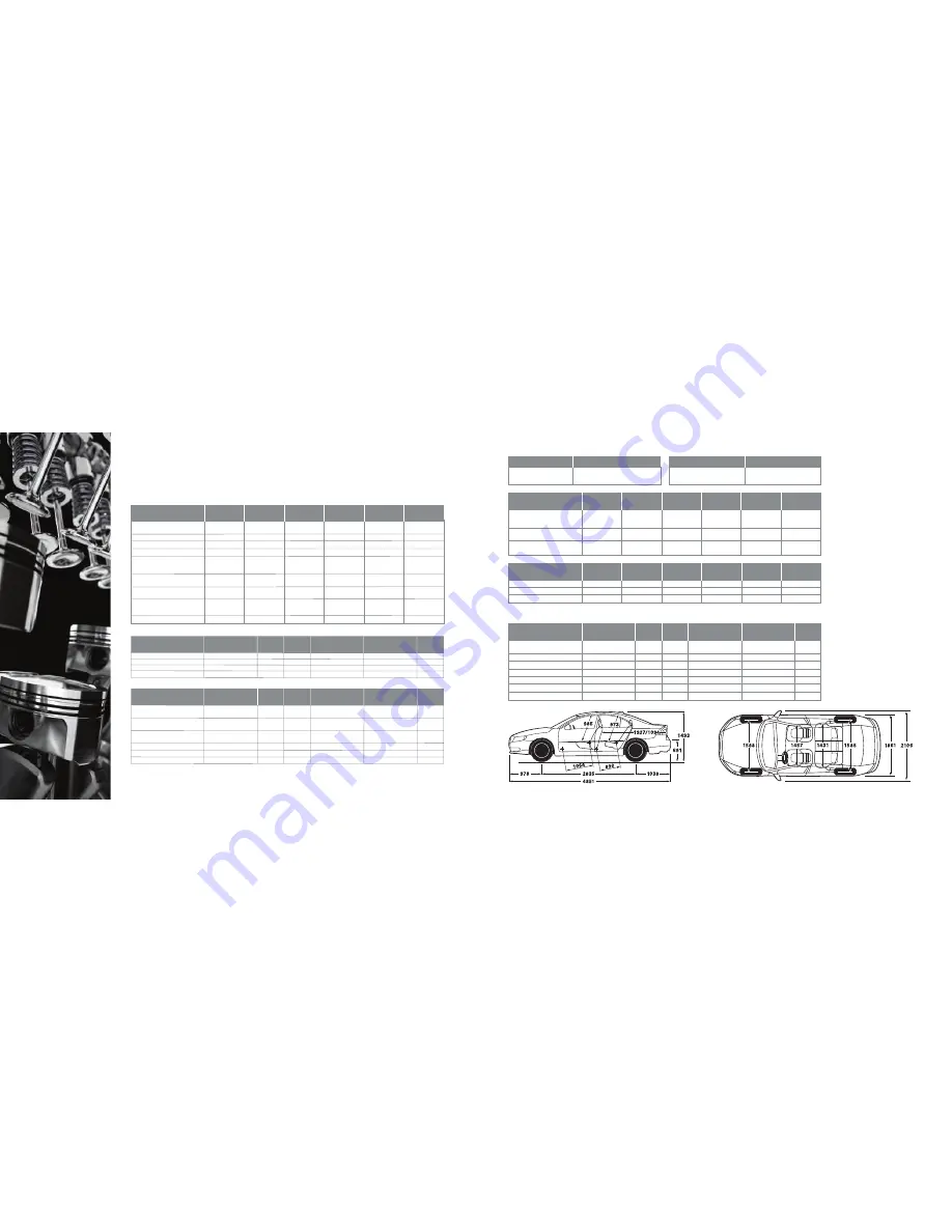 Volvo S80 - Technical Specifications Download Page 25