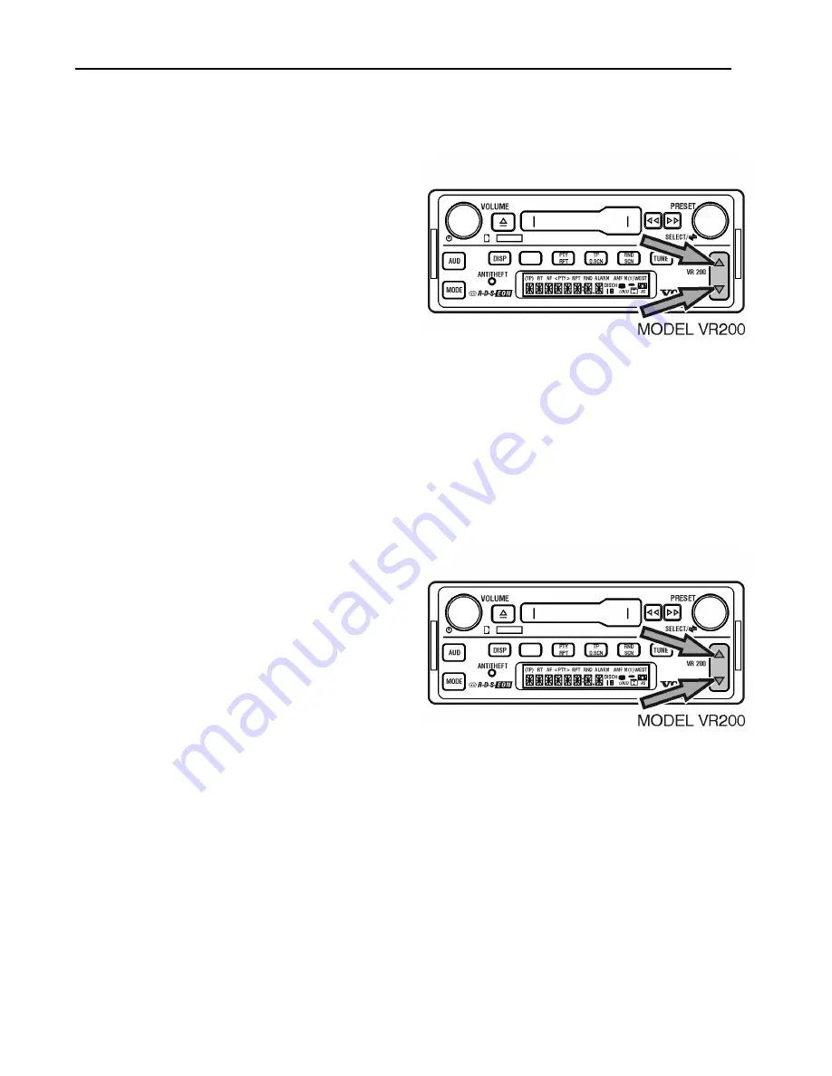 Volvo VR100 Operating Instructions Manual Download Page 56