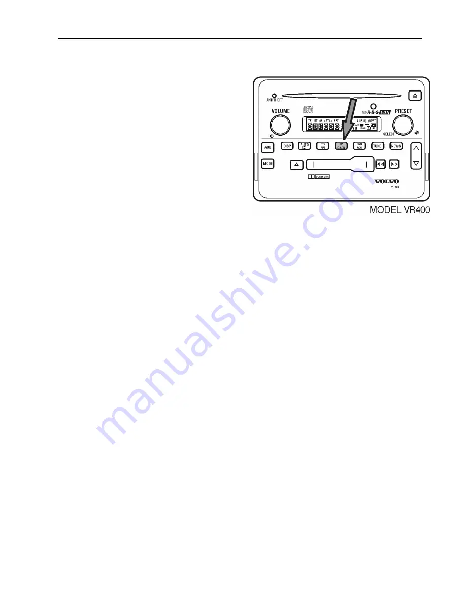 Volvo VR100 Operating Instructions Manual Download Page 69