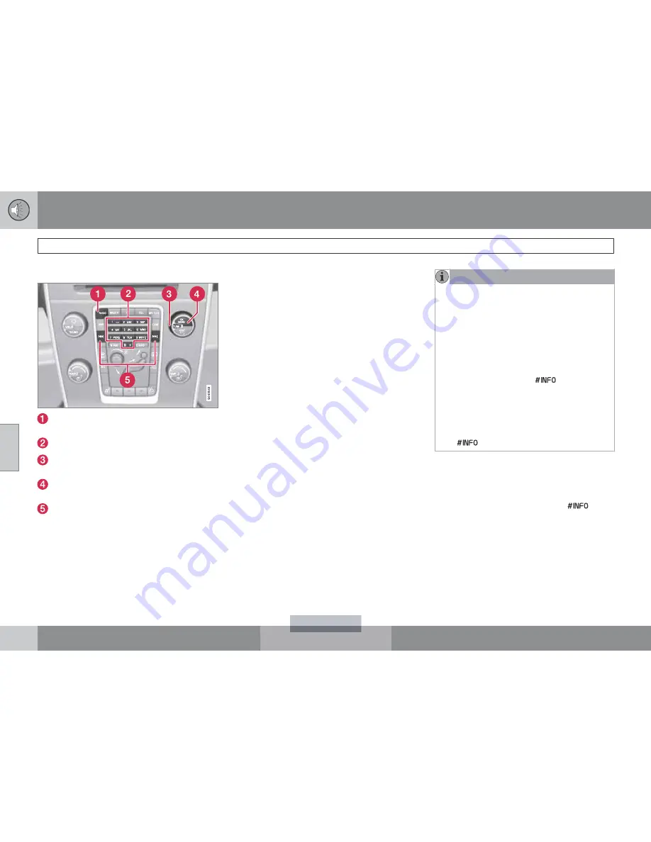 Volvo XC90 - ANNEXE 951 Owner'S Manual Download Page 210