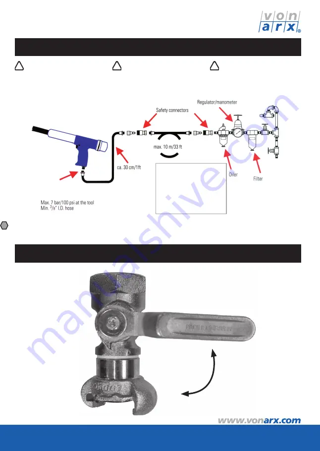 Von Arx DK 1 H Operating Manual Download Page 17