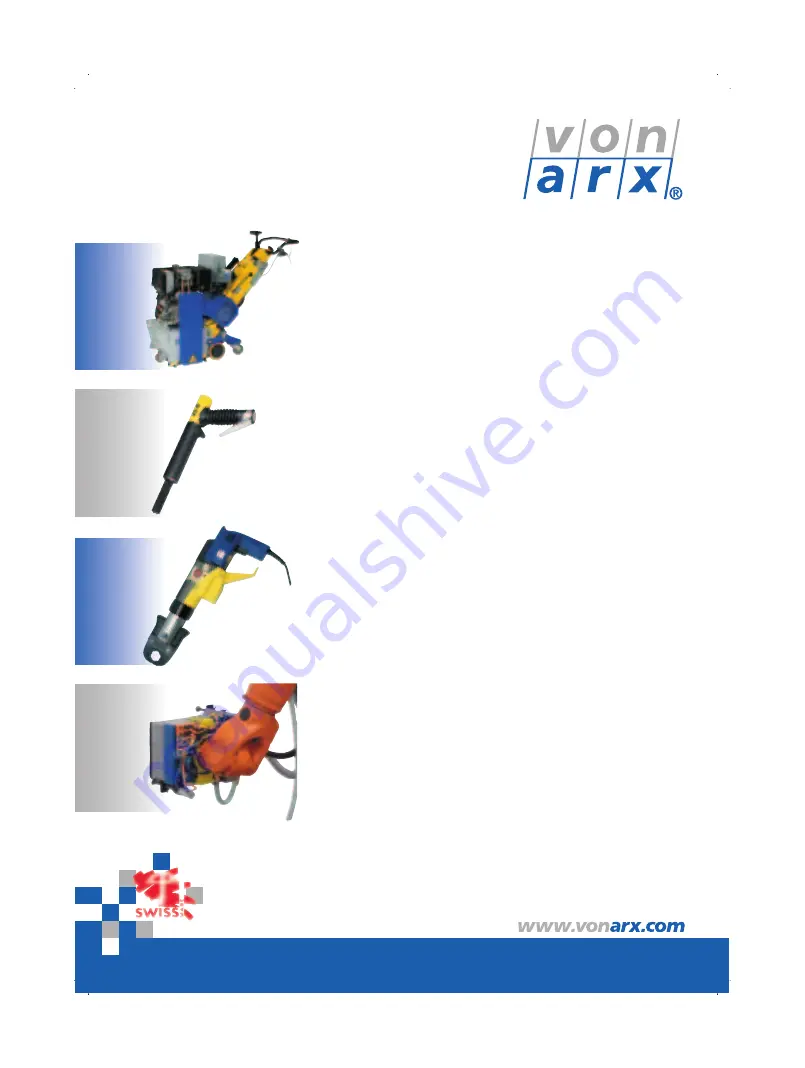 Von Arx VA 25 S Operating Manual Download Page 36