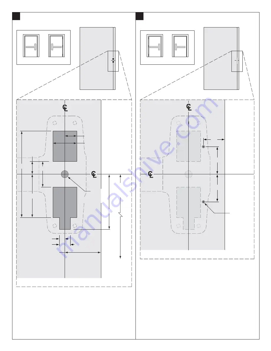 Von Duprin 9849WDC Installation Instructions Manual Download Page 5