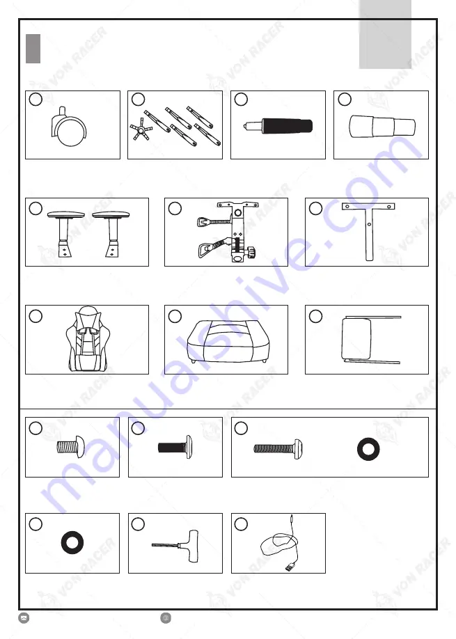 Von Racer 8280 Instruction Manual Download Page 4