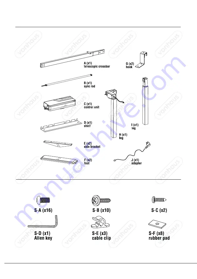 VonHaus 3000102 Instruction Manual Download Page 4