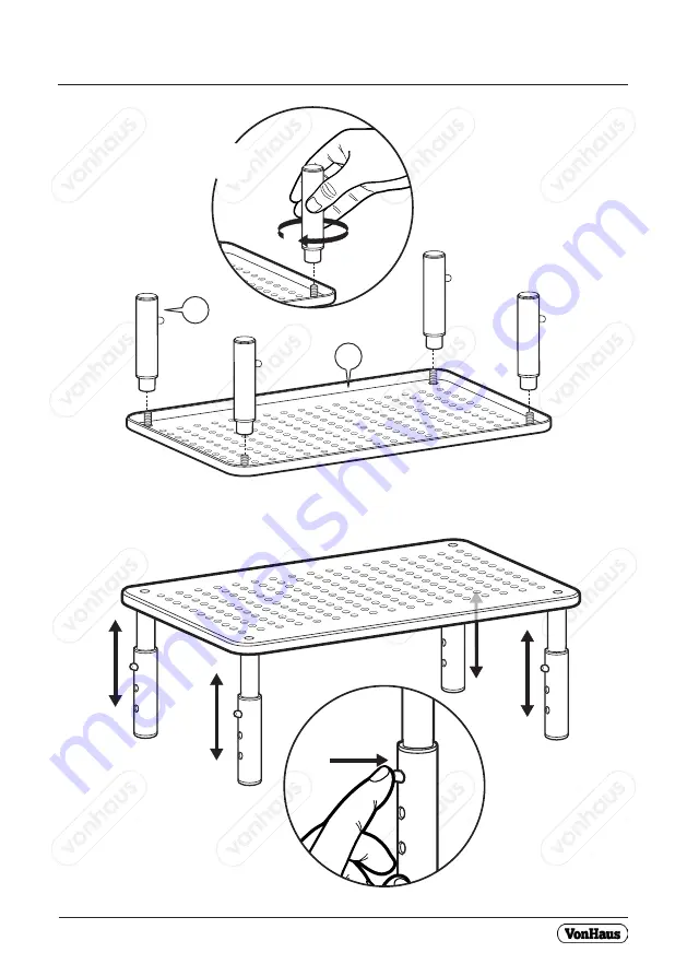 VonHaus 3000161 Instructions Manual Download Page 5