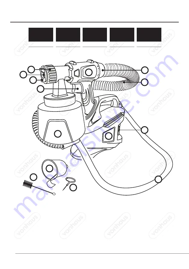 VonHaus 3515387 Instruction Manual Download Page 6