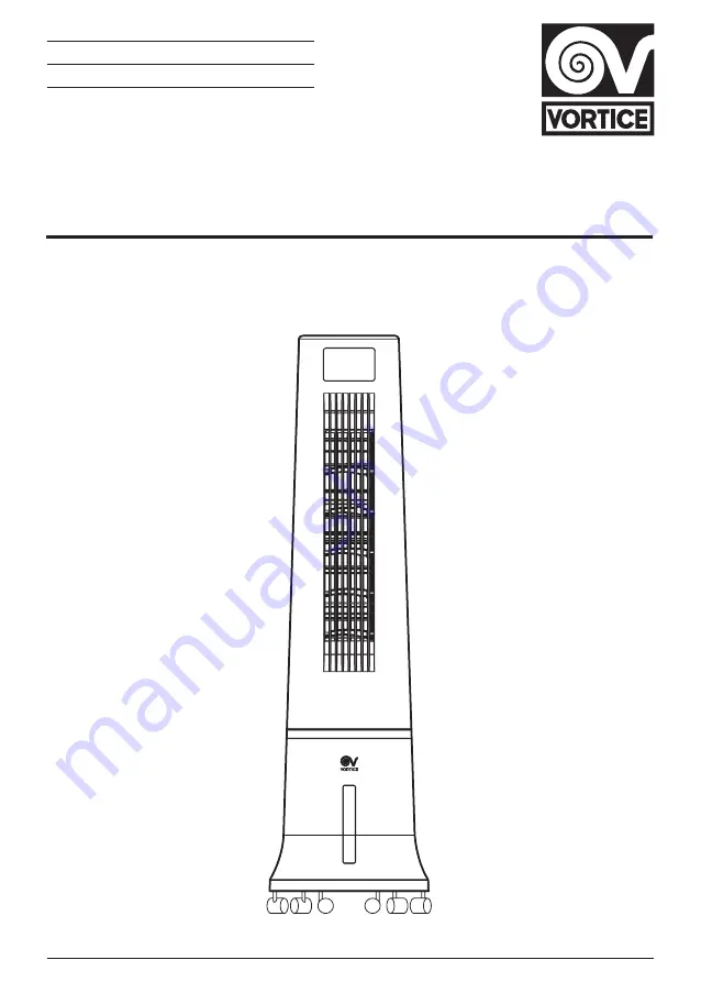 Vortice ARIANTE Instruction Booklet Download Page 1