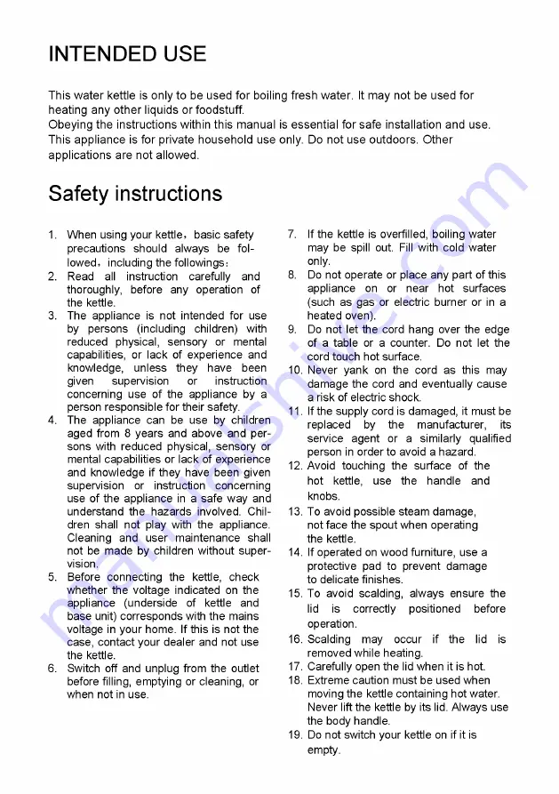 VOX electronics 8606019600181 Operating Instructions Manual Download Page 3