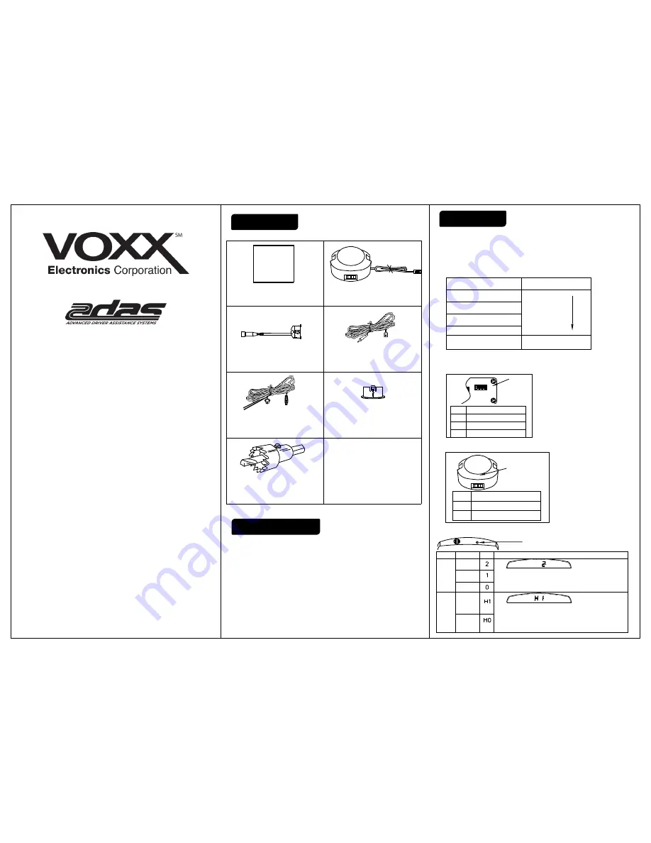 Voxx PSB111 Скачать руководство пользователя страница 1