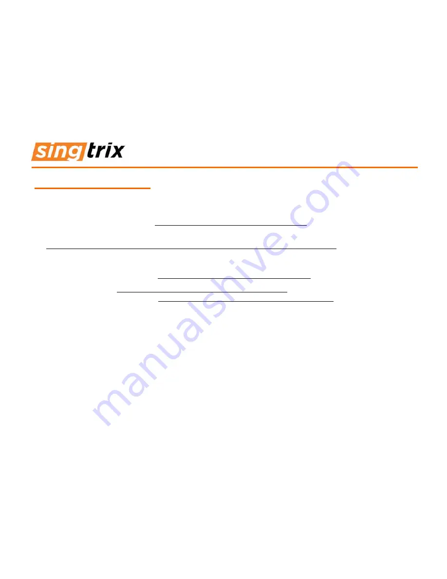 Voxx Singtrix User Manual Download Page 14