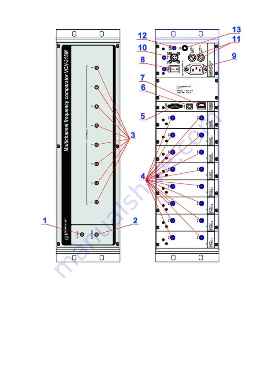 Vremya-ch VCH-315M Operation Manual Download Page 16