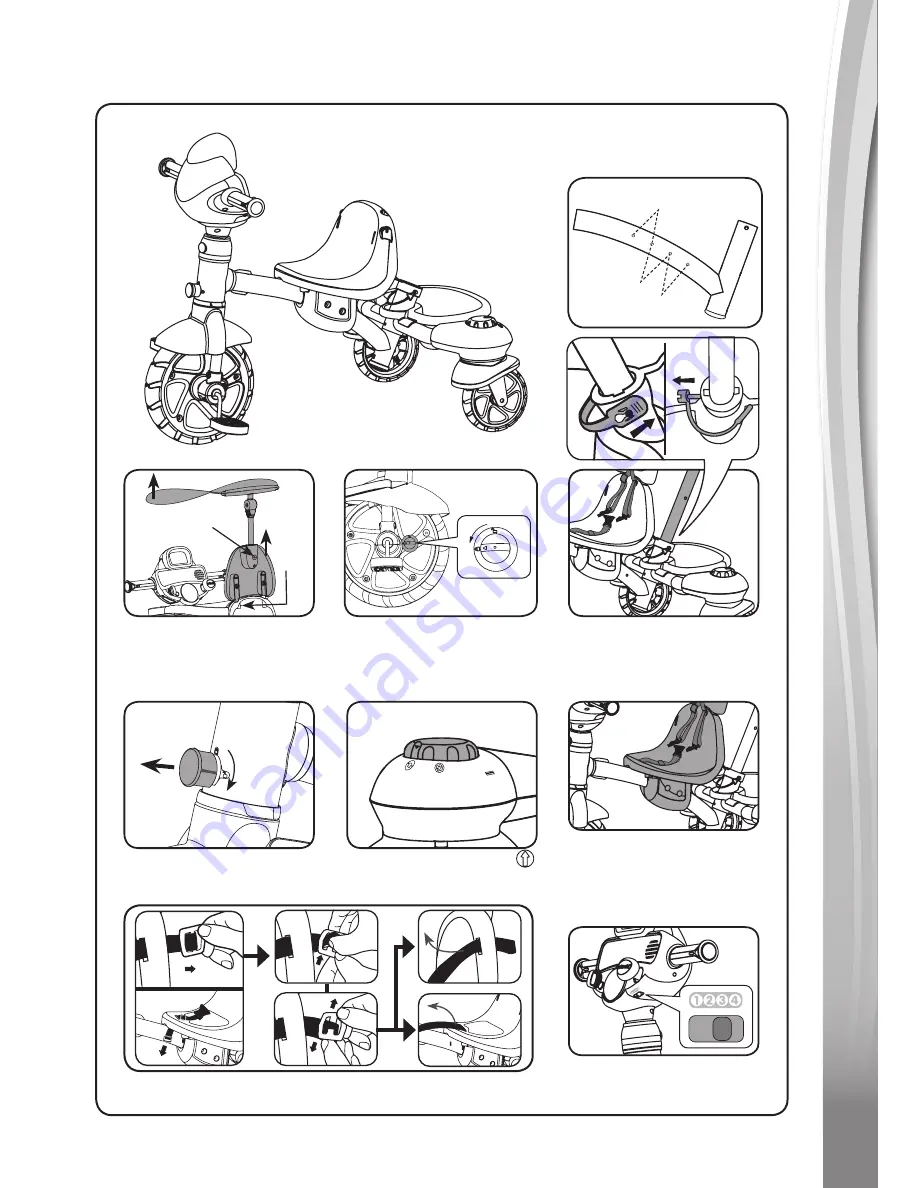 VTech 4-in-1 Stroll & Grow Tek Trike Parents' Manual Download Page 13