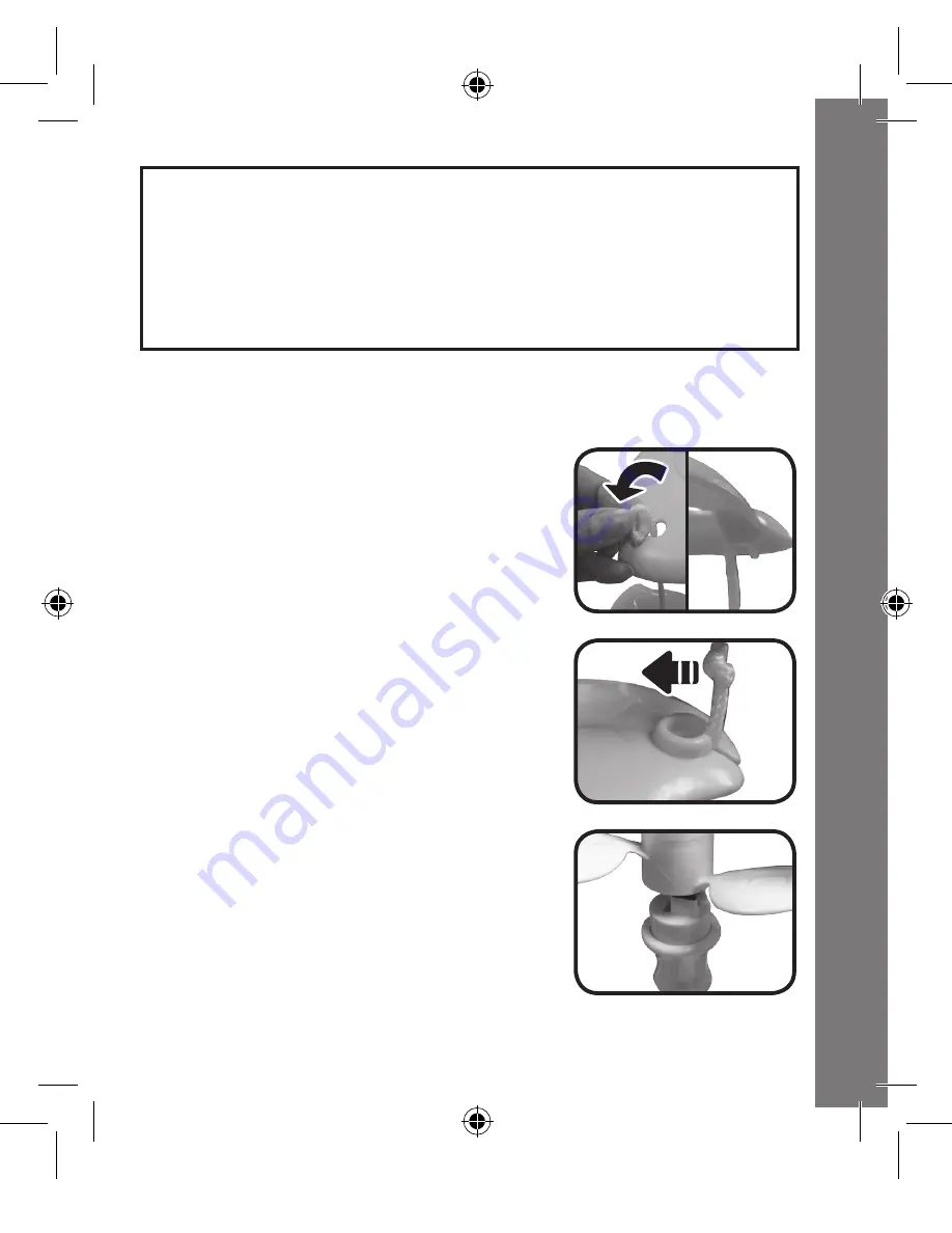 VTech Dream & Play Light-Up Mobile User Manual Download Page 6