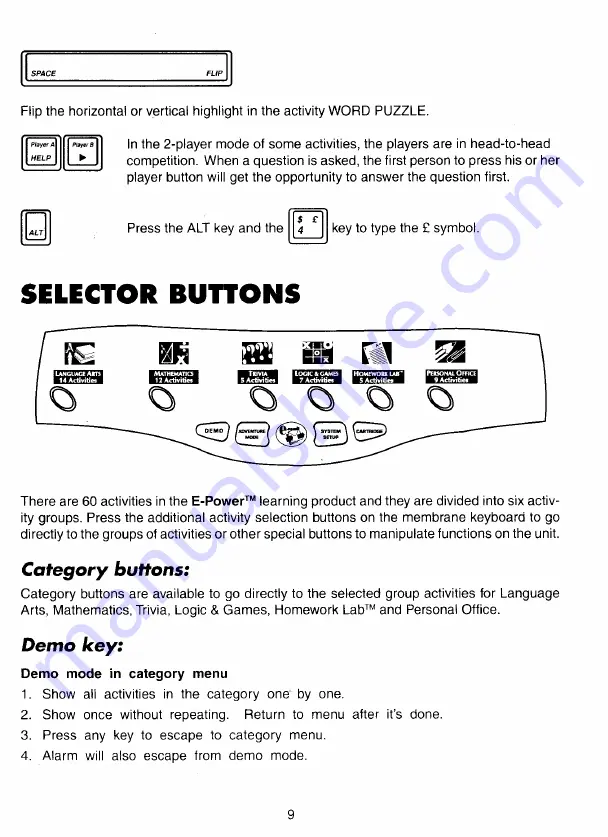 VTech E Power User Manual Download Page 12