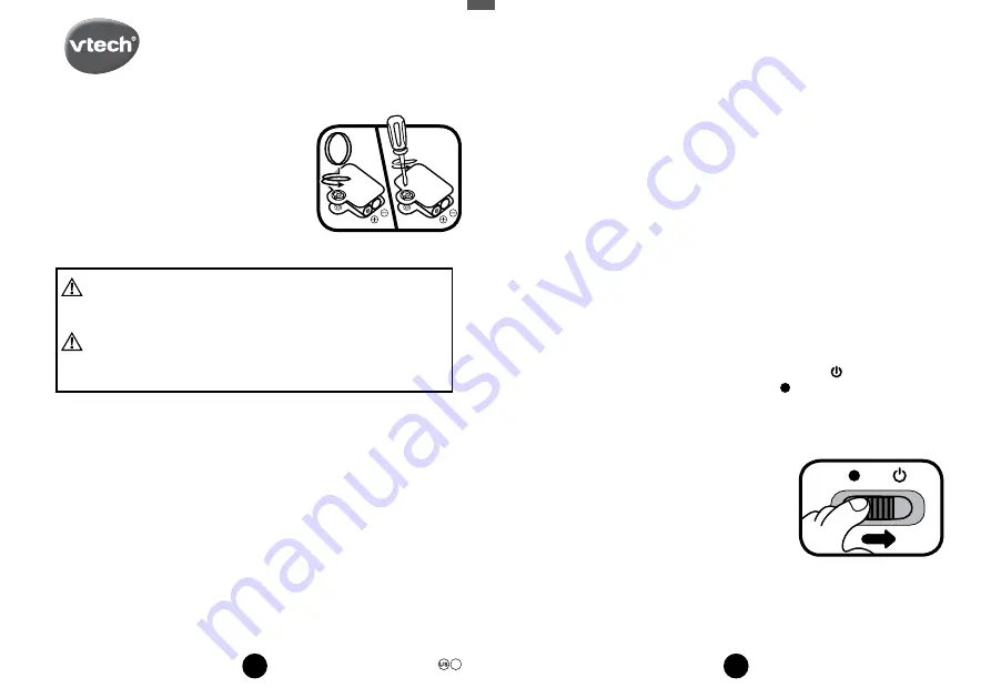 VTech Go! Go! Smart Wheels 5431 Instruction Manual Download Page 1