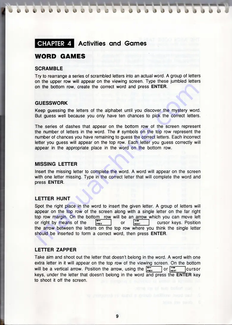 VTech PreComputer 2000 Manual Download Page 10