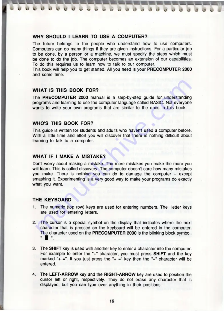 VTech PreComputer 2000 Manual Download Page 17