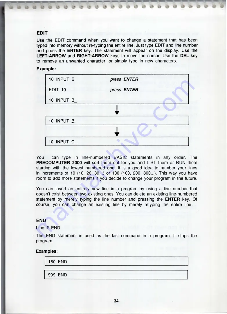 VTech PreComputer 2000 Скачать руководство пользователя страница 35