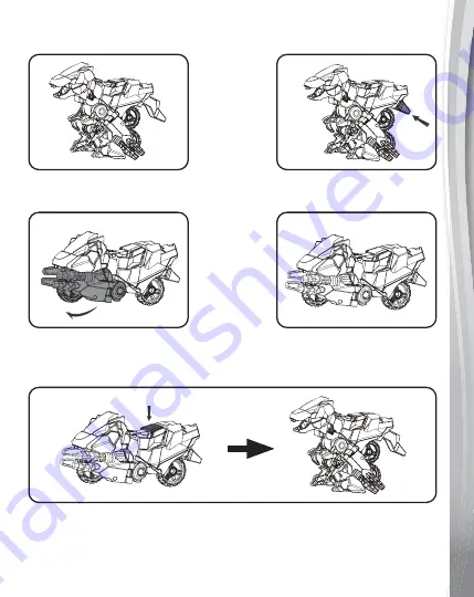 VTech SWITCH&GO DIONS Burnout the Velociraptor Instruction Manual Download Page 8