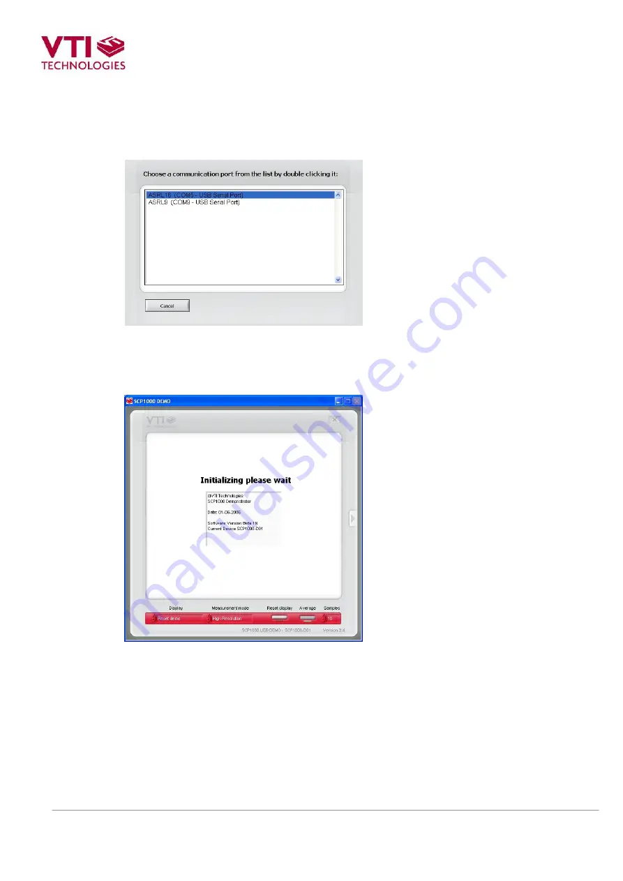 VTI SCP1000 User Manual Download Page 8