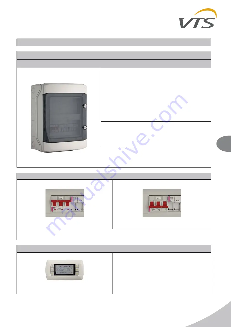 VTS Medical Systems ventus VS 10-75 CG UPC Operation And Maintenance Manual Download Page 5