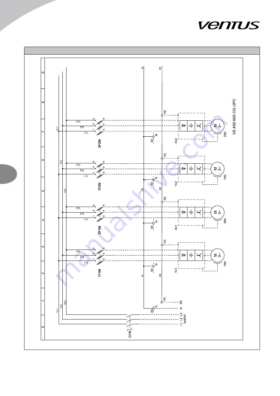 VTS Medical Systems ventus VS 10-75 CG UPC Operation And Maintenance Manual Download Page 60