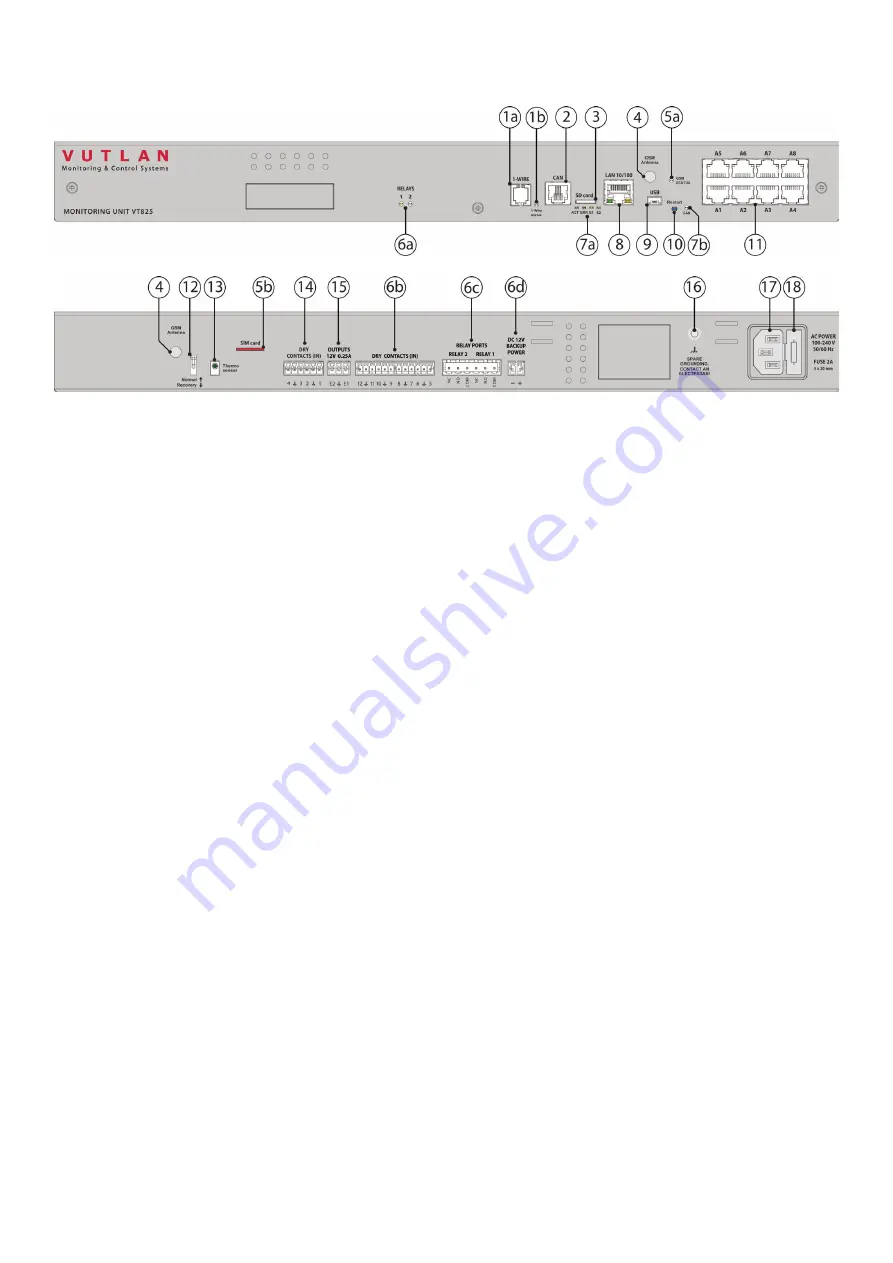 Vutlan VT825 Скачать руководство пользователя страница 2