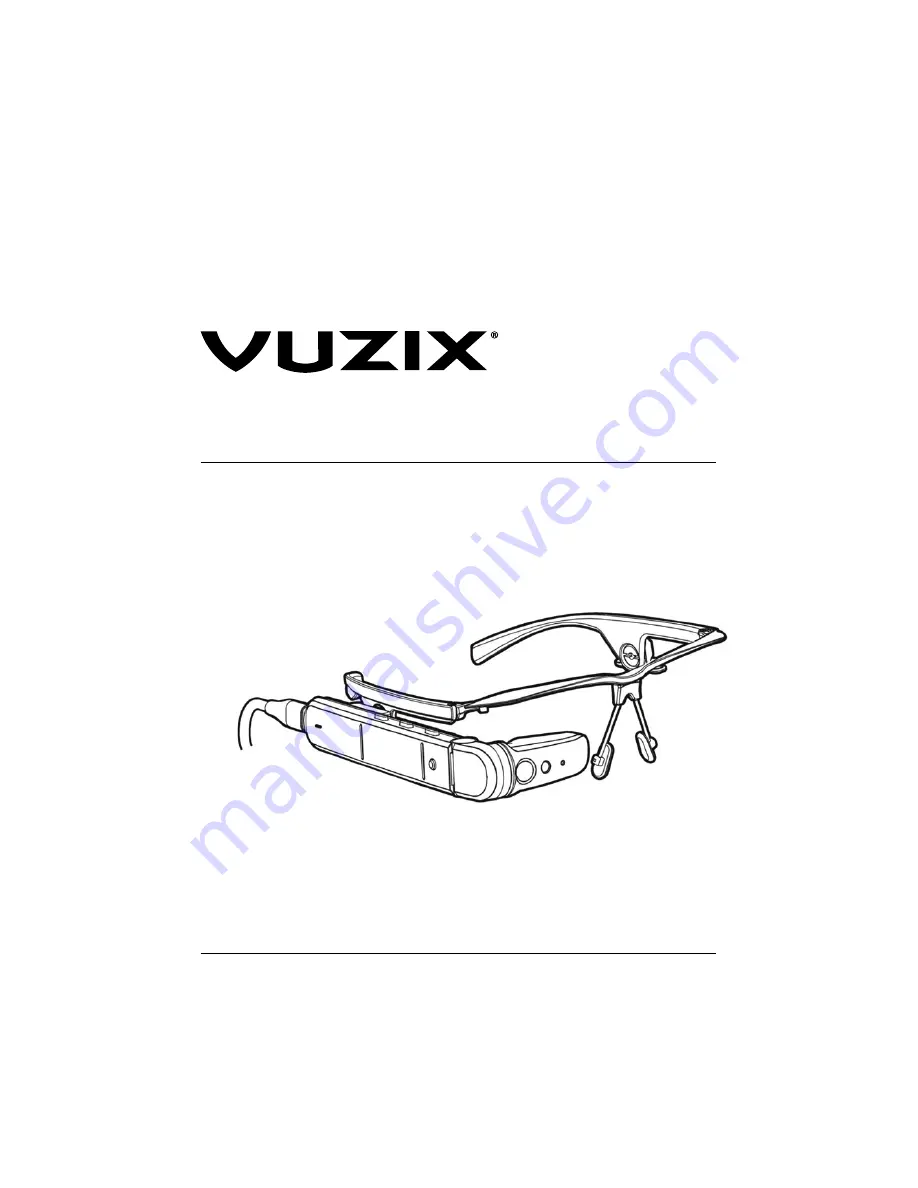 Vuzix M400C Скачать руководство пользователя страница 1