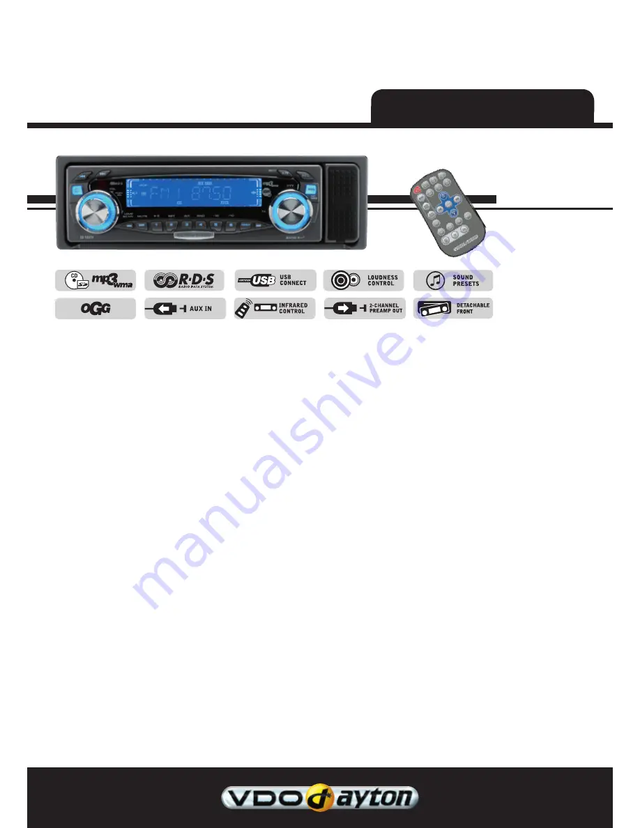 VVDO Dayton CD1537X Скачать руководство пользователя страница 1