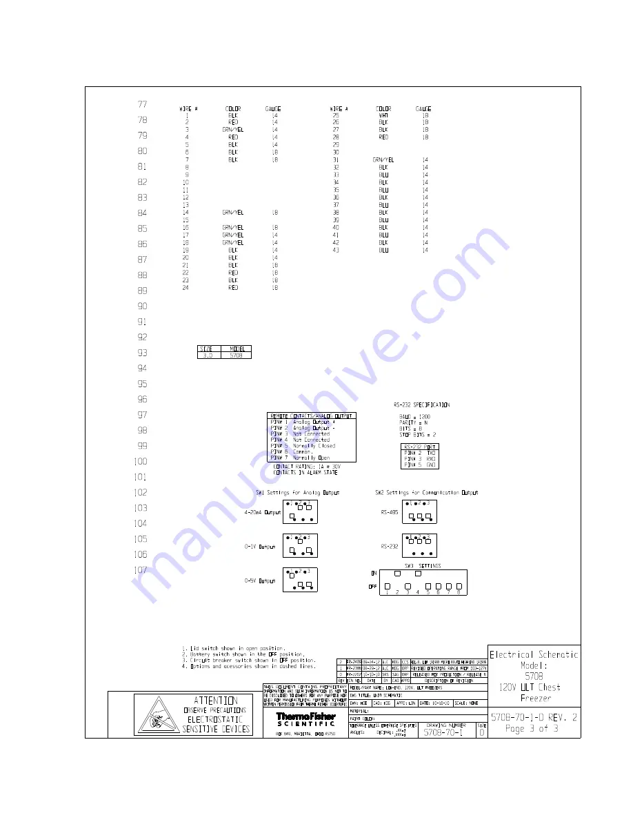 VWR 5700 Series Operating And Maintenance Manual Download Page 74