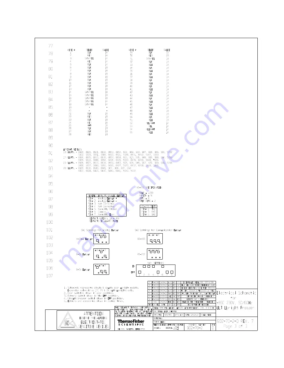 VWR 5700 Series Operating And Maintenance Manual Download Page 77