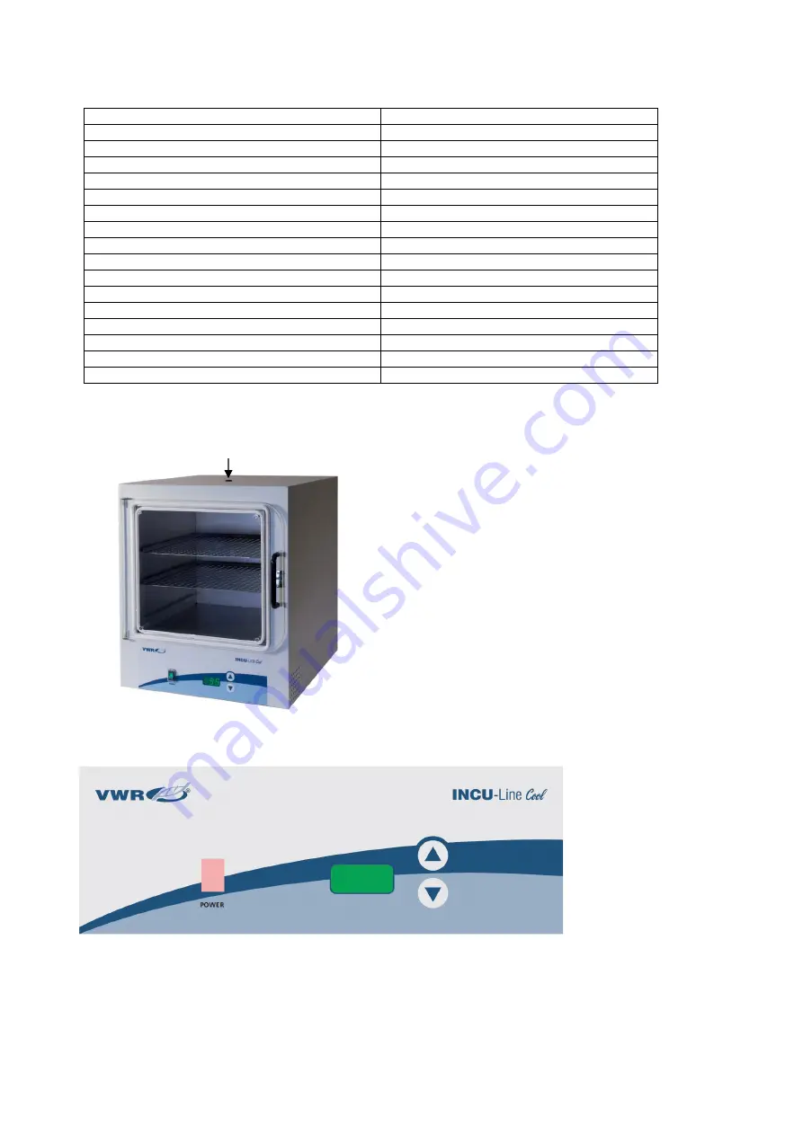 VWR INCU-Line IL 23R Cool Instruction Manual Download Page 16