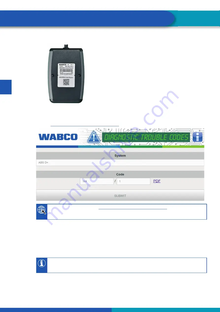 WABCO ABS/EBS CODE READER User Manual Download Page 39