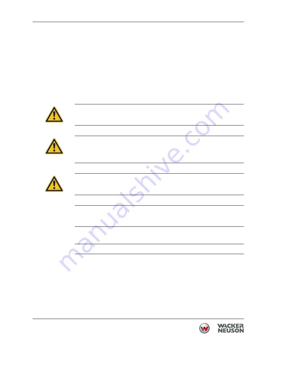 Wacker Neuson EHB 11 BL Operator'S Manual Download Page 6