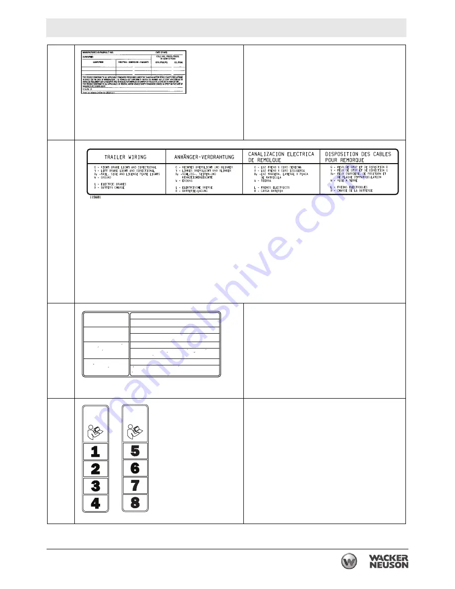 Wacker Neuson G 230 Operator'S Manual Download Page 33