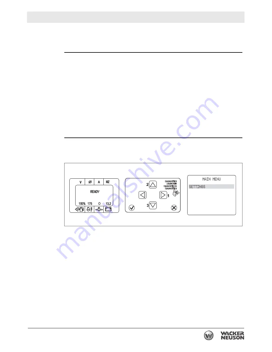 Wacker Neuson G 230 Operator'S Manual Download Page 73