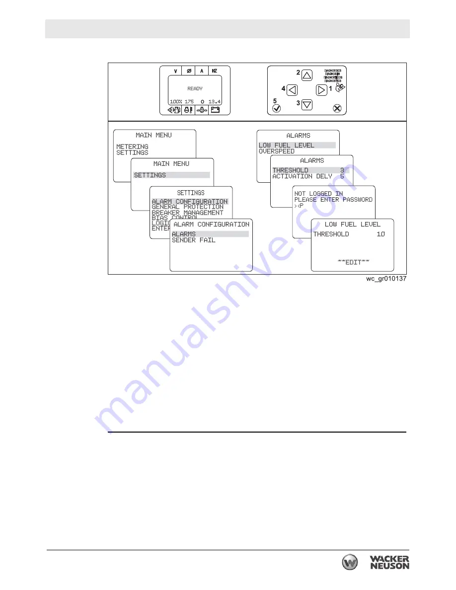 Wacker Neuson G 230 Operator'S Manual Download Page 85