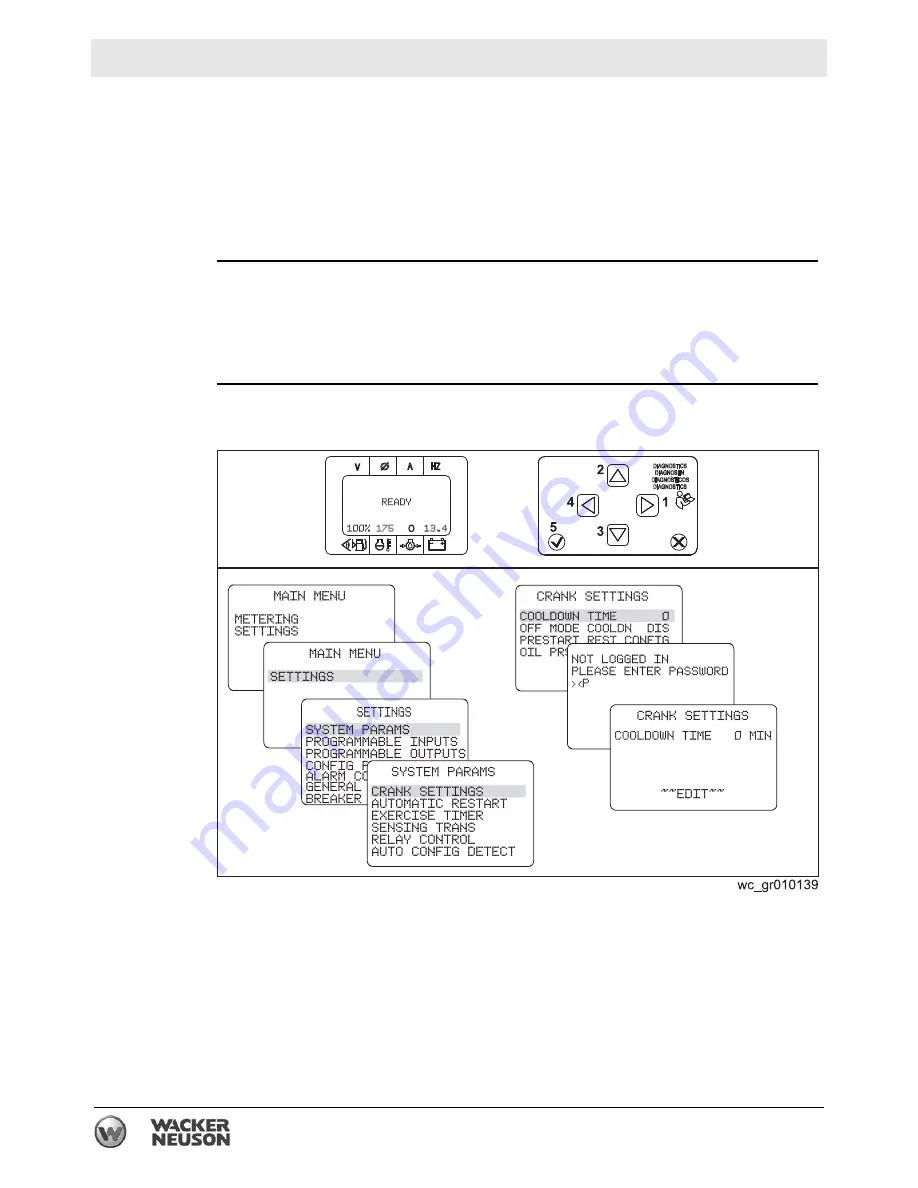 Wacker Neuson G 230 Operator'S Manual Download Page 86