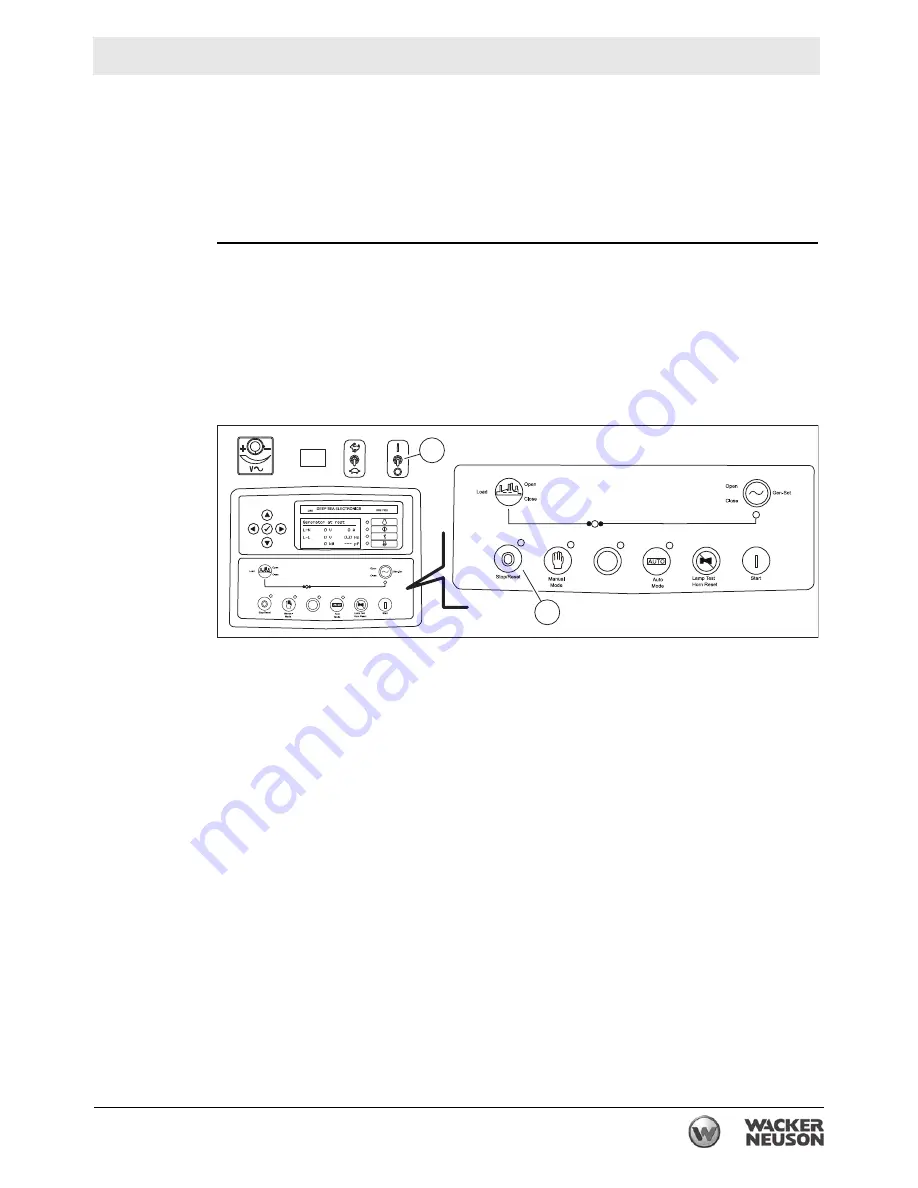 Wacker Neuson G 230 Operator'S Manual Download Page 109