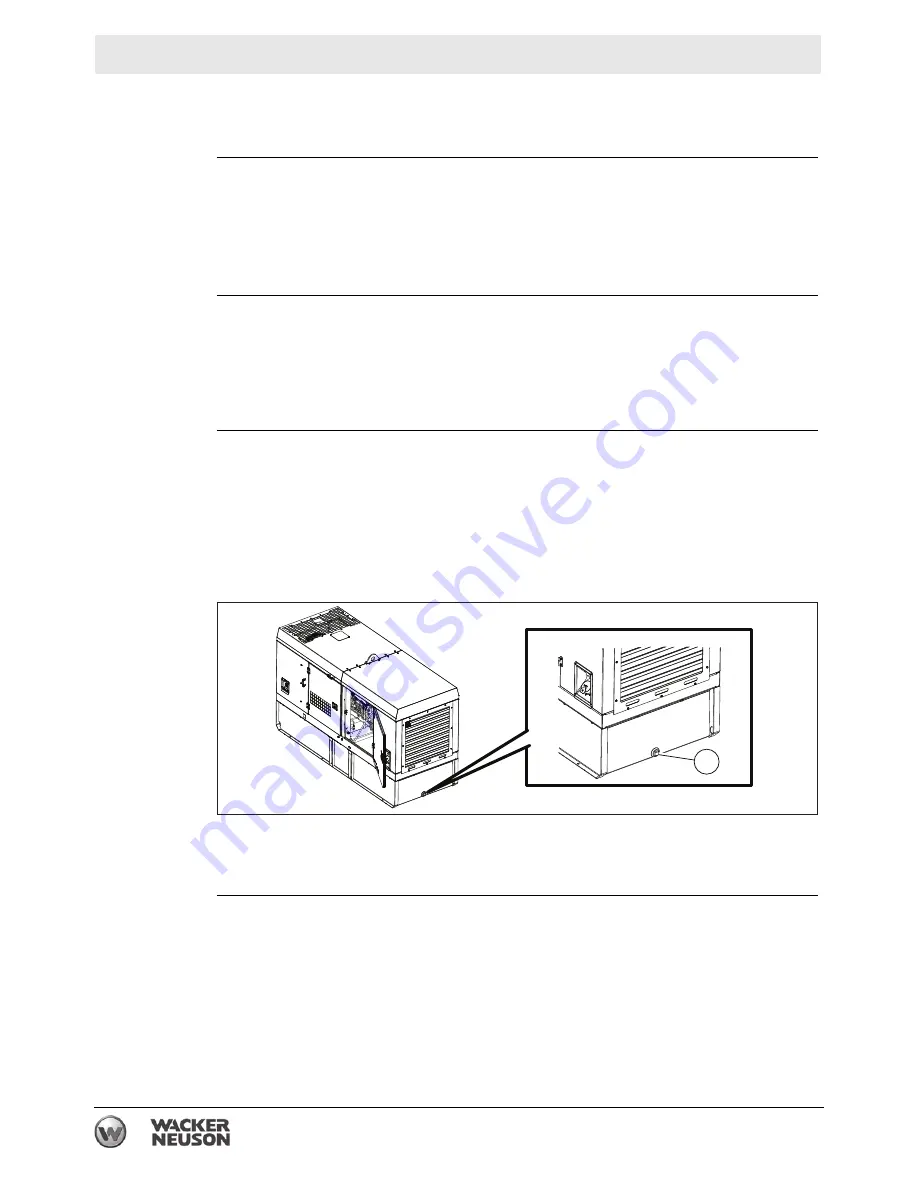 Wacker Neuson G 230 Operator'S Manual Download Page 166