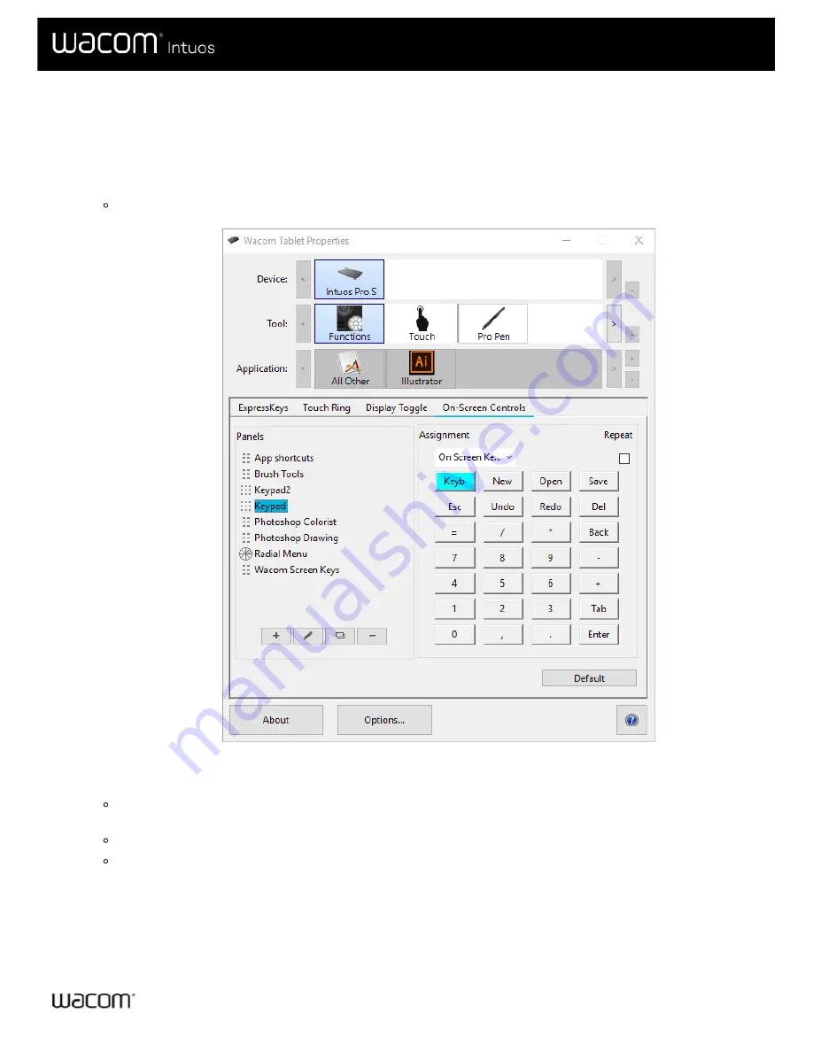 Wacom CTL-6100WL User Manual Download Page 38