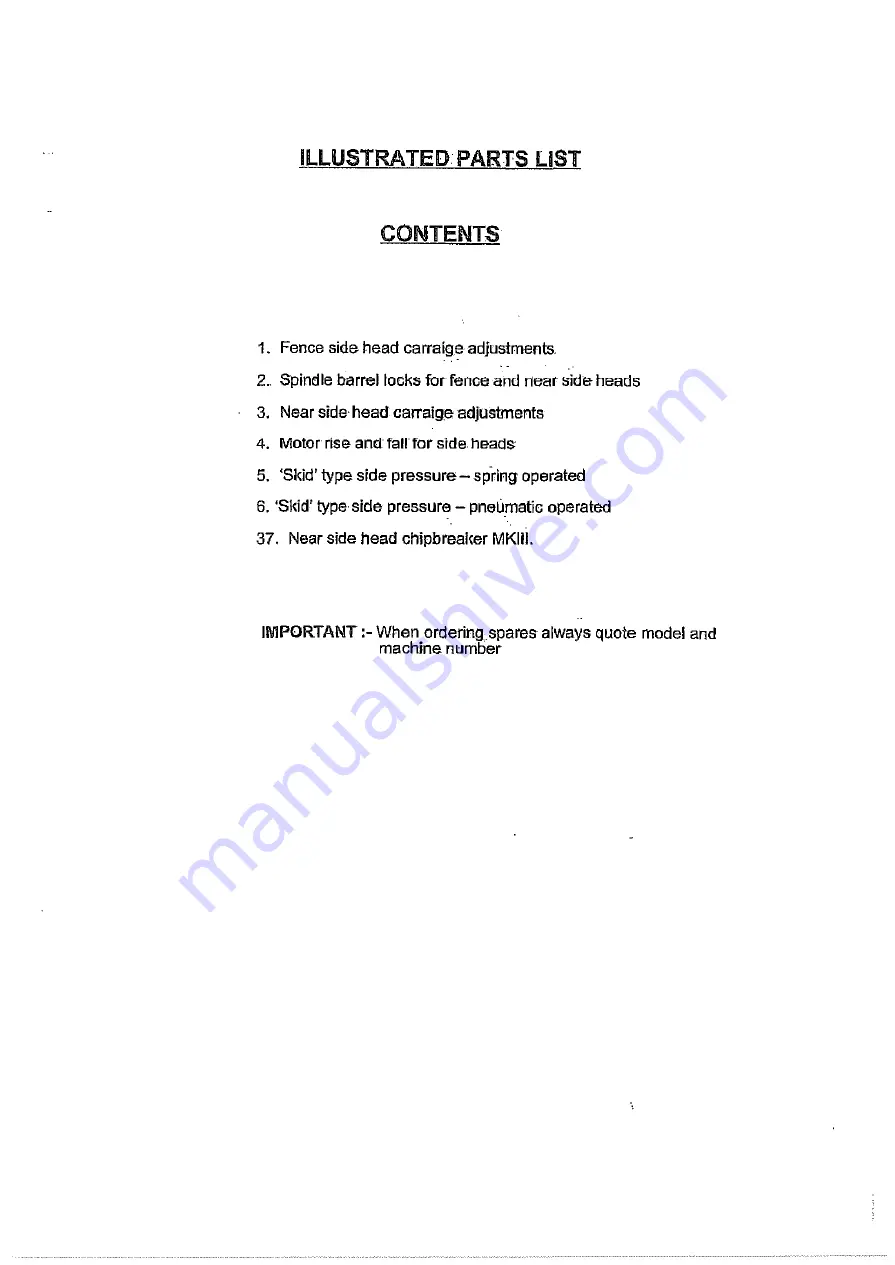 Wadkin 6150 Instruction Manual Download Page 91