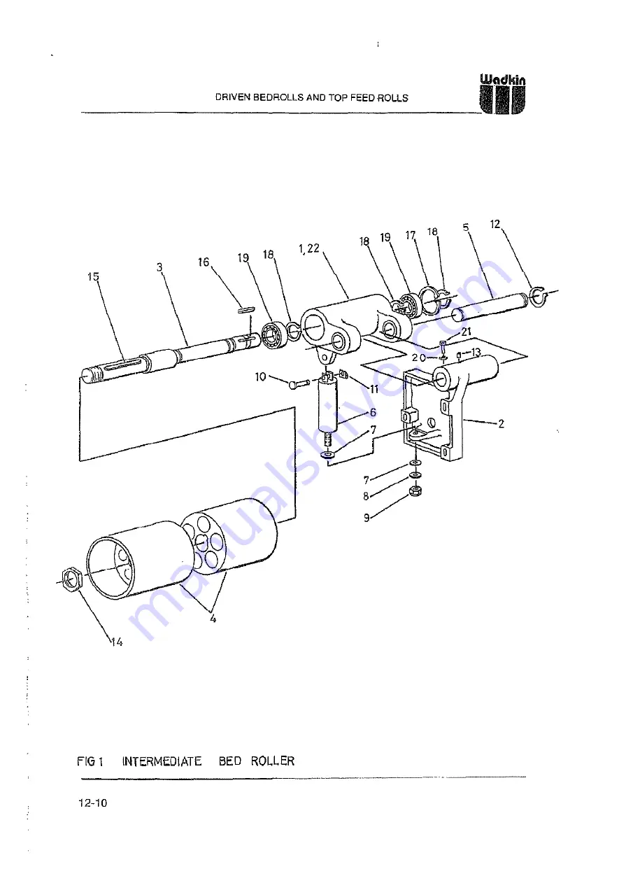 Wadkin 6150 Скачать руководство пользователя страница 221