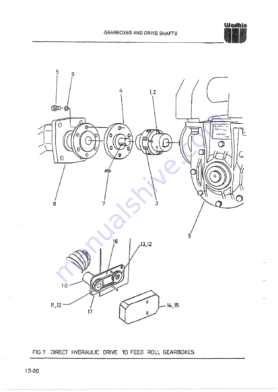 Wadkin 6150 Instruction Manual Download Page 246