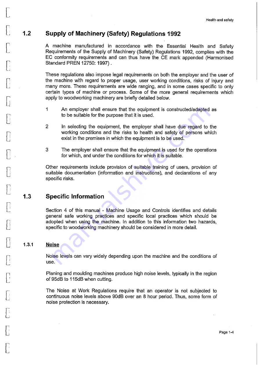 Wadkin GD Instruction Manual Download Page 10