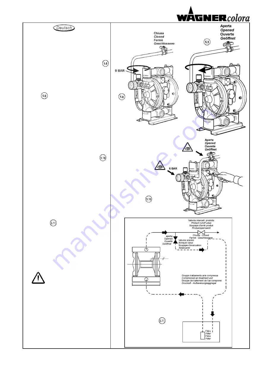 Wagner colora PM 500 Instruction Manual Download Page 49