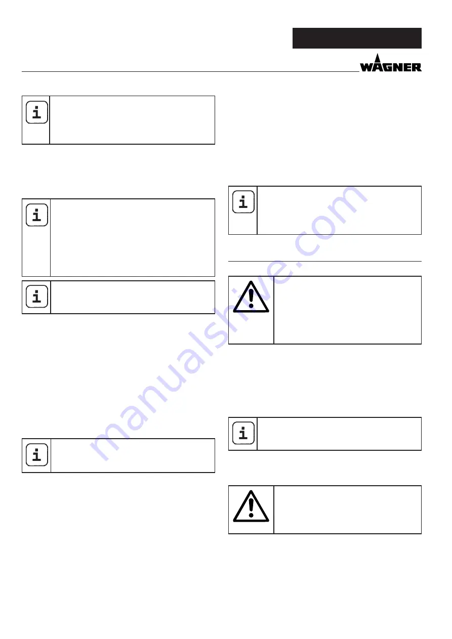 WAGNER FinishControl 6500 TS Operating Manual Download Page 46