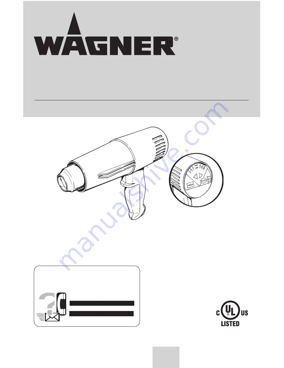 WAGNER HT3500 Скачать руководство пользователя страница 21